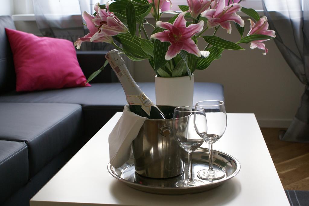 Luxapart Centrum Warschau Kamer foto